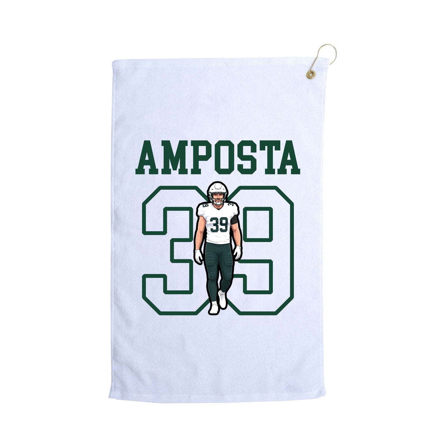 Golf Towel — Shirsey in White