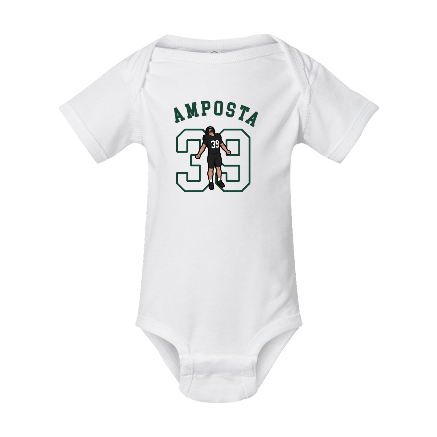 Baby Onesie — Shirsey Arch in White