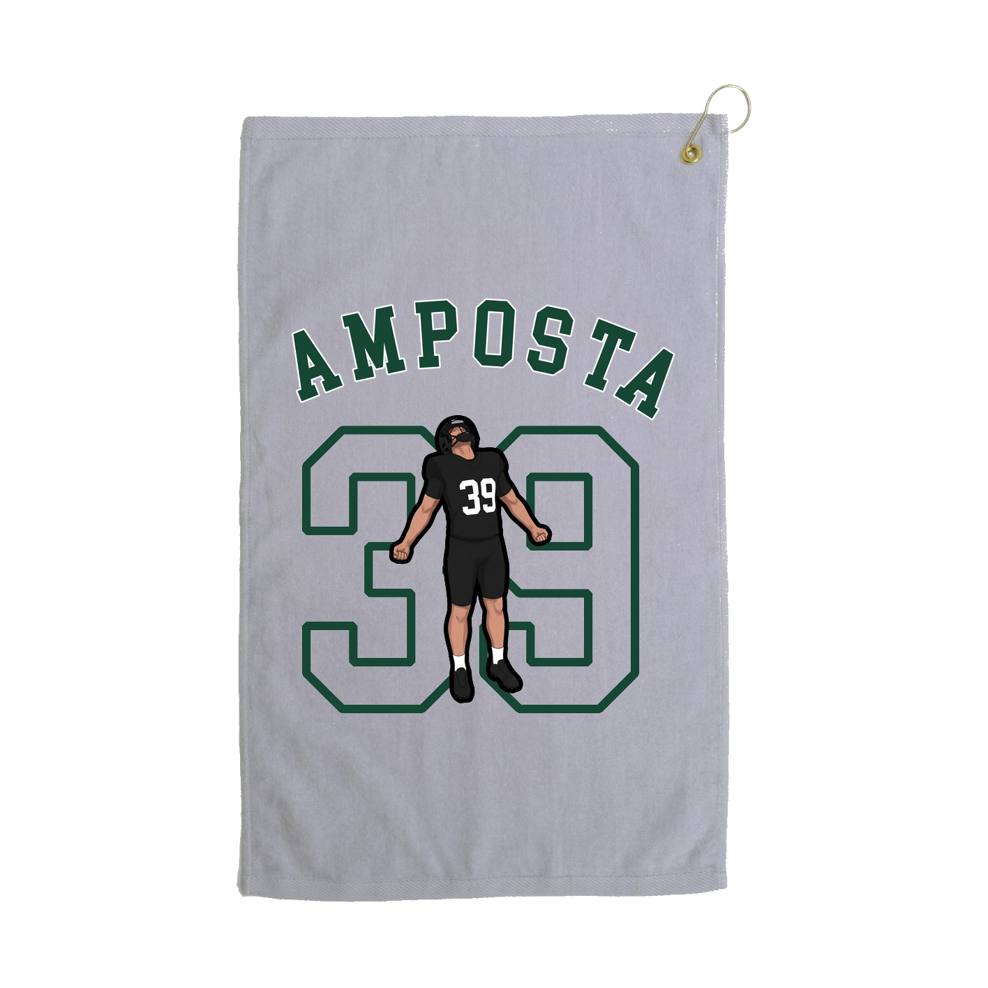 Golf Towel — Shirsey Arch in Grey