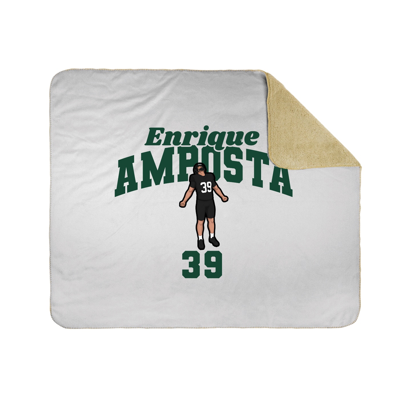 Throw Blanket — Signature Arch in White