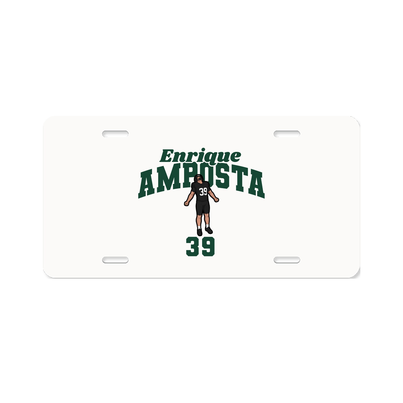 License Plate — Signature Arch in Classic