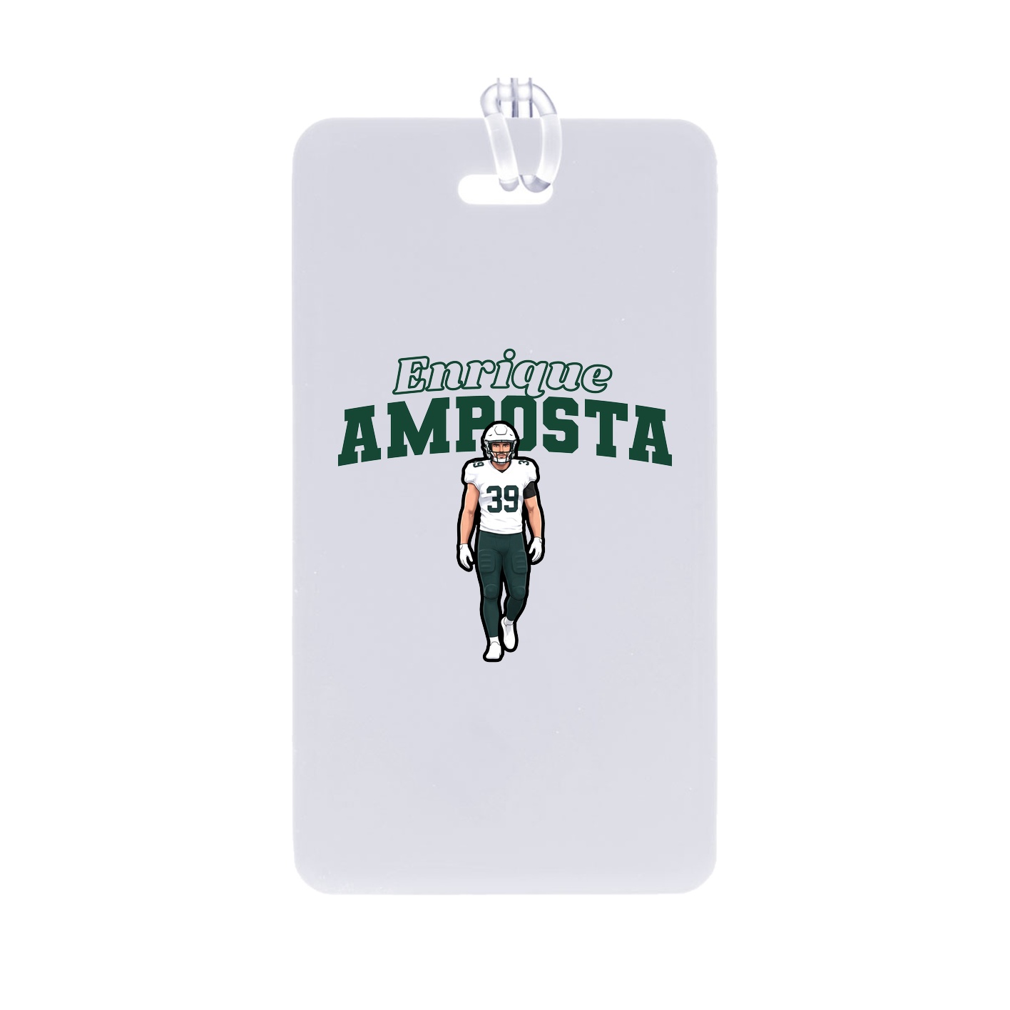 Bag Tag — Name Arch in Classic