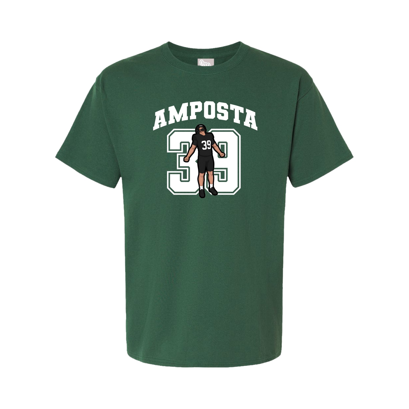 Tee — Number in Green
