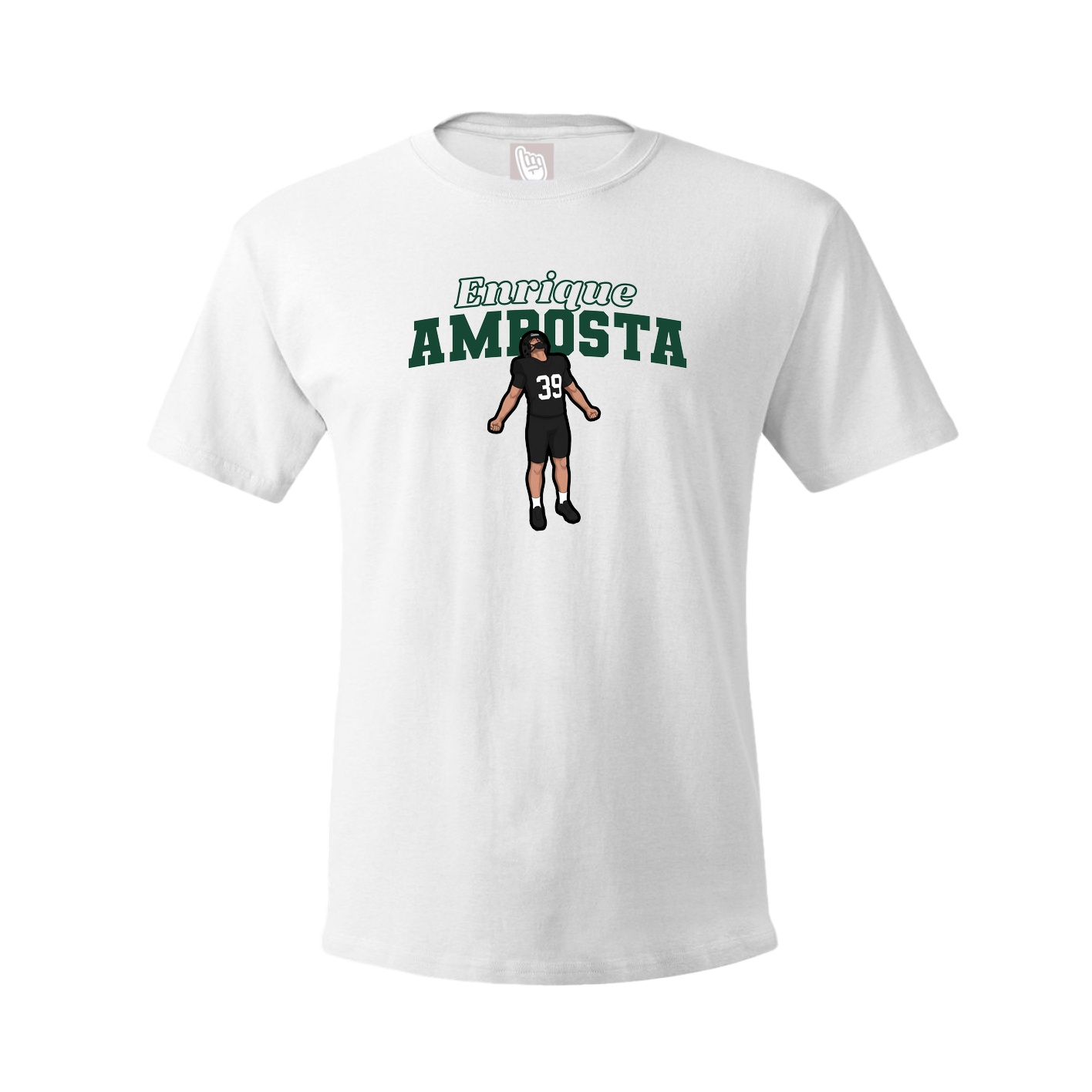 Tee — Name Arch in White