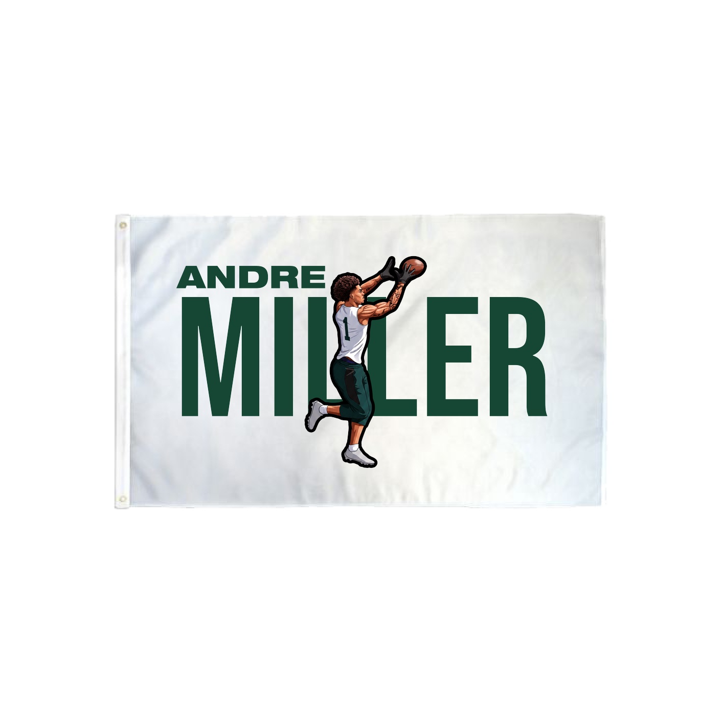 3x5 Flag — Player Name in Classic