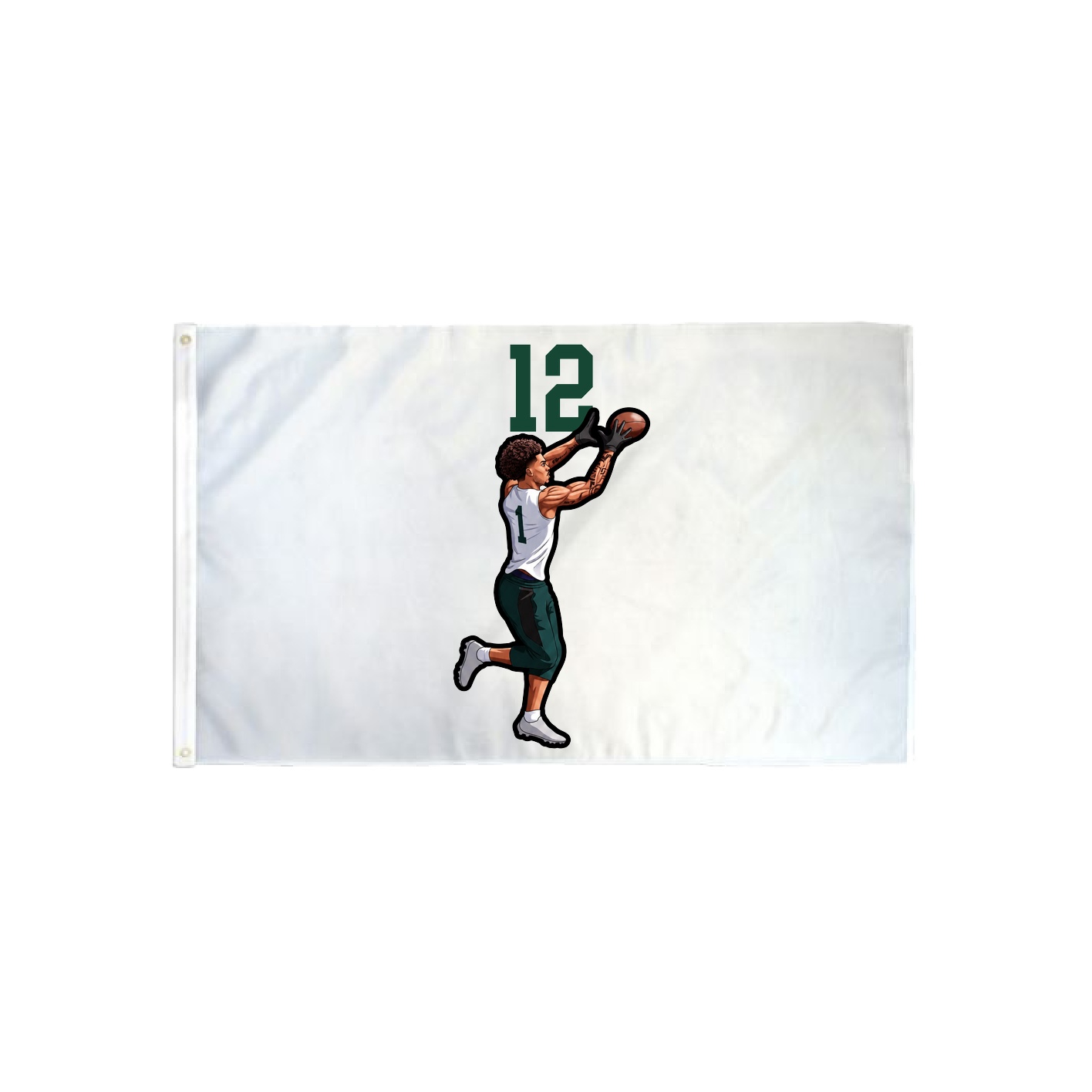 3x5 Flag — Number Top in Classic
