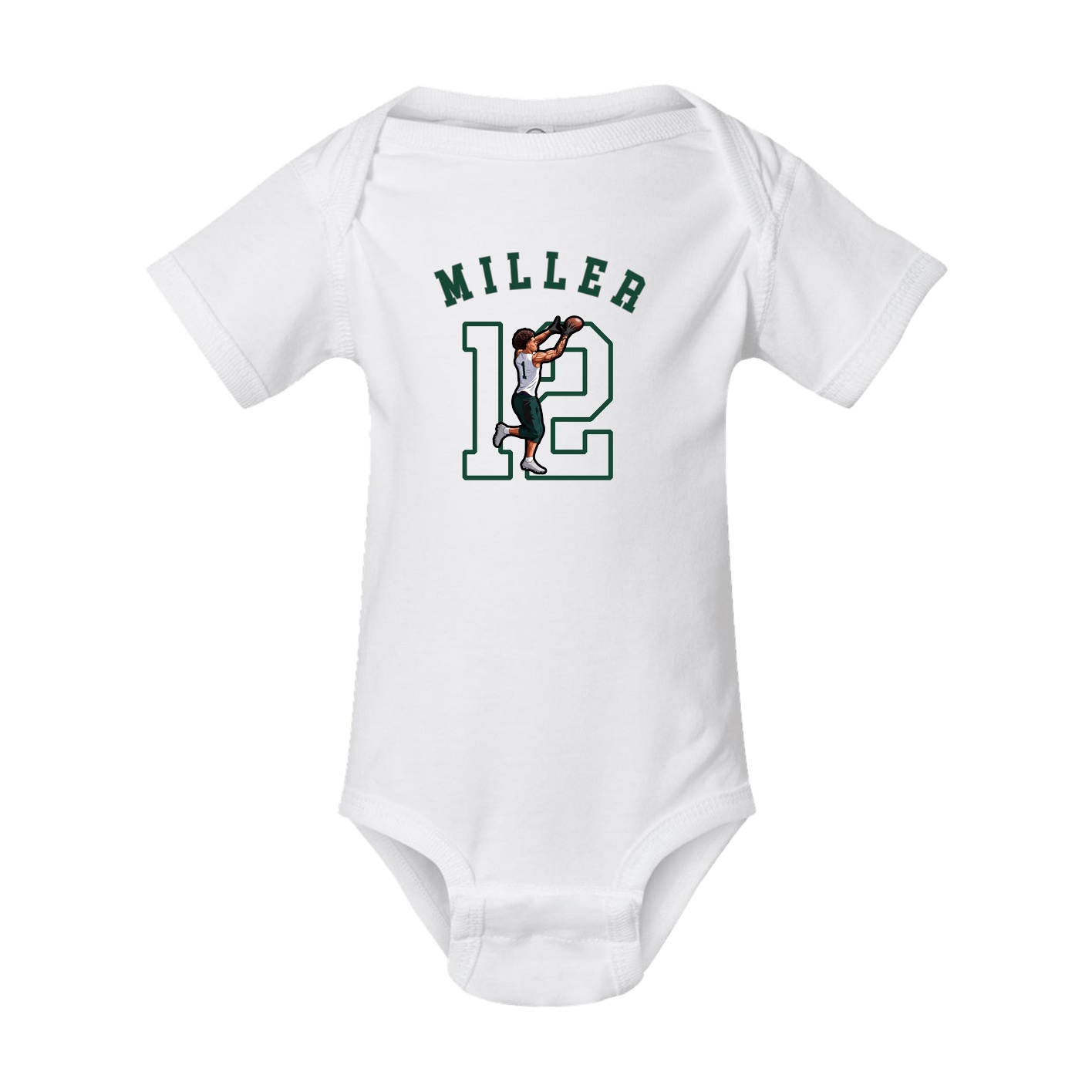 Baby Onesie — Shirsey Arch in White