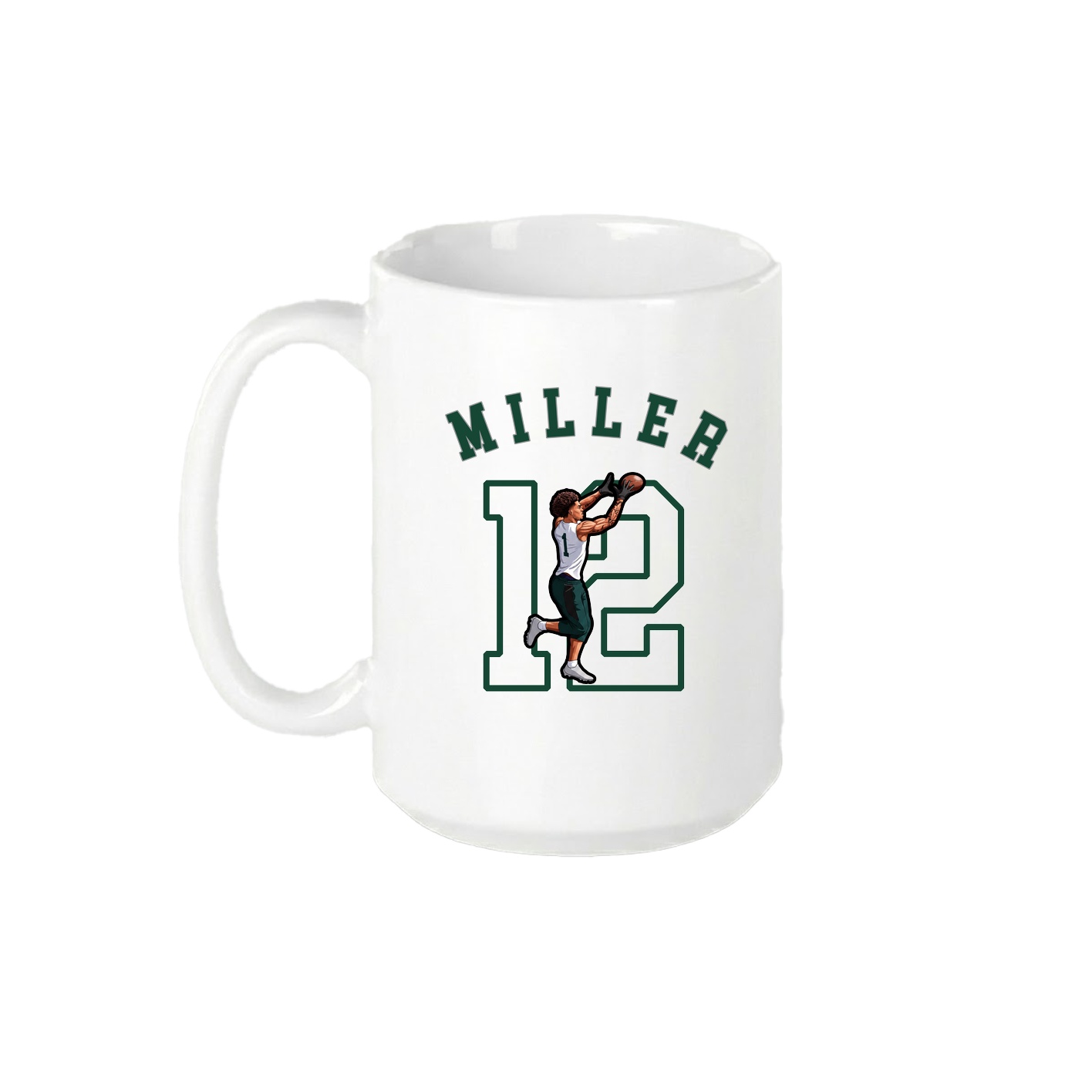 15oz Coffee Mug — Shirsey Arch in White