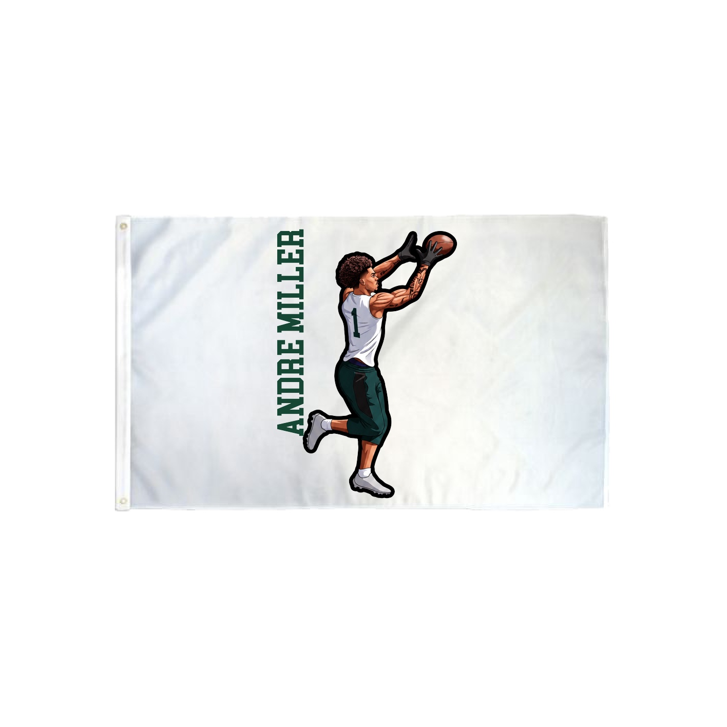3x5 Flag — Name Vertical in Classic