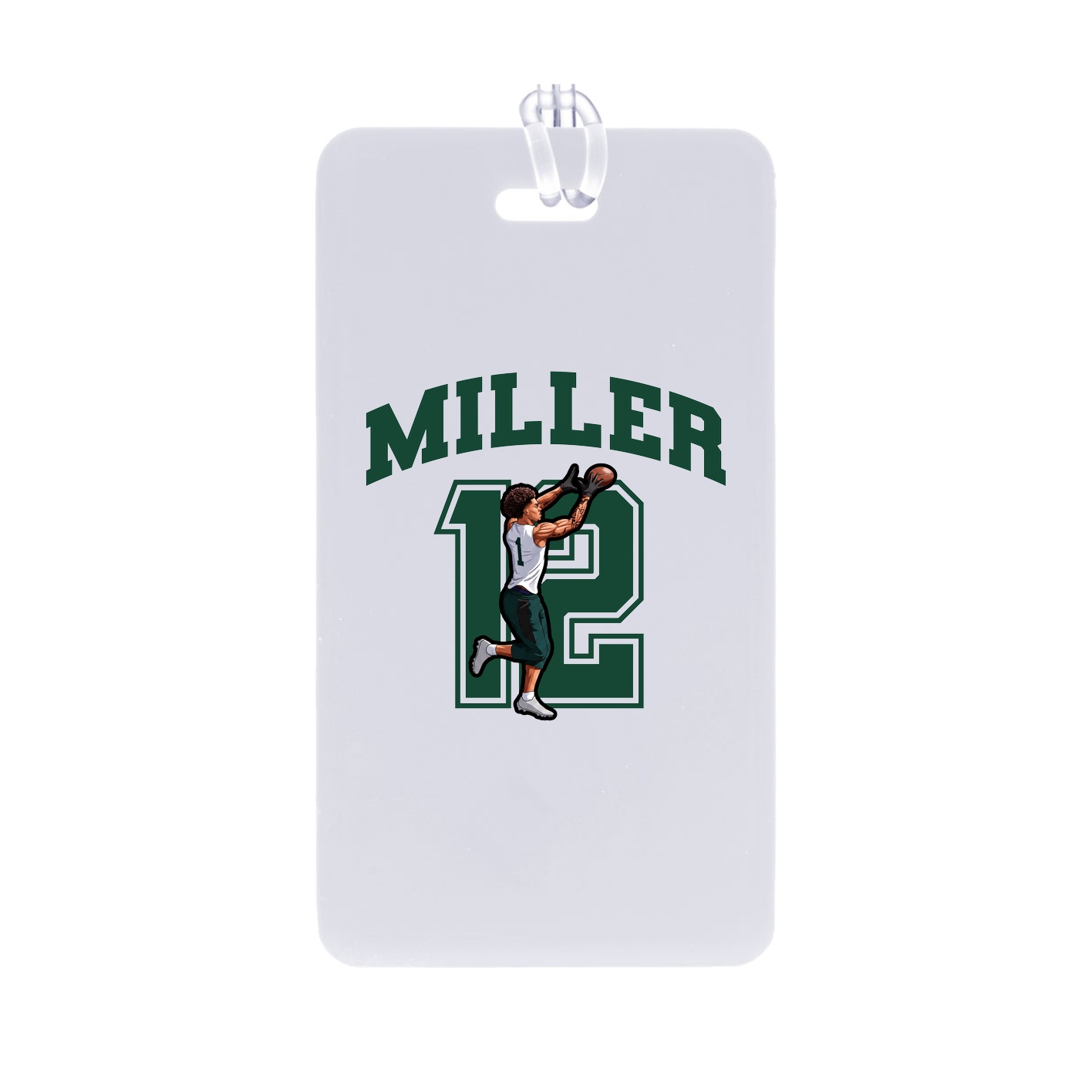 Bag Tag — Number in Classic