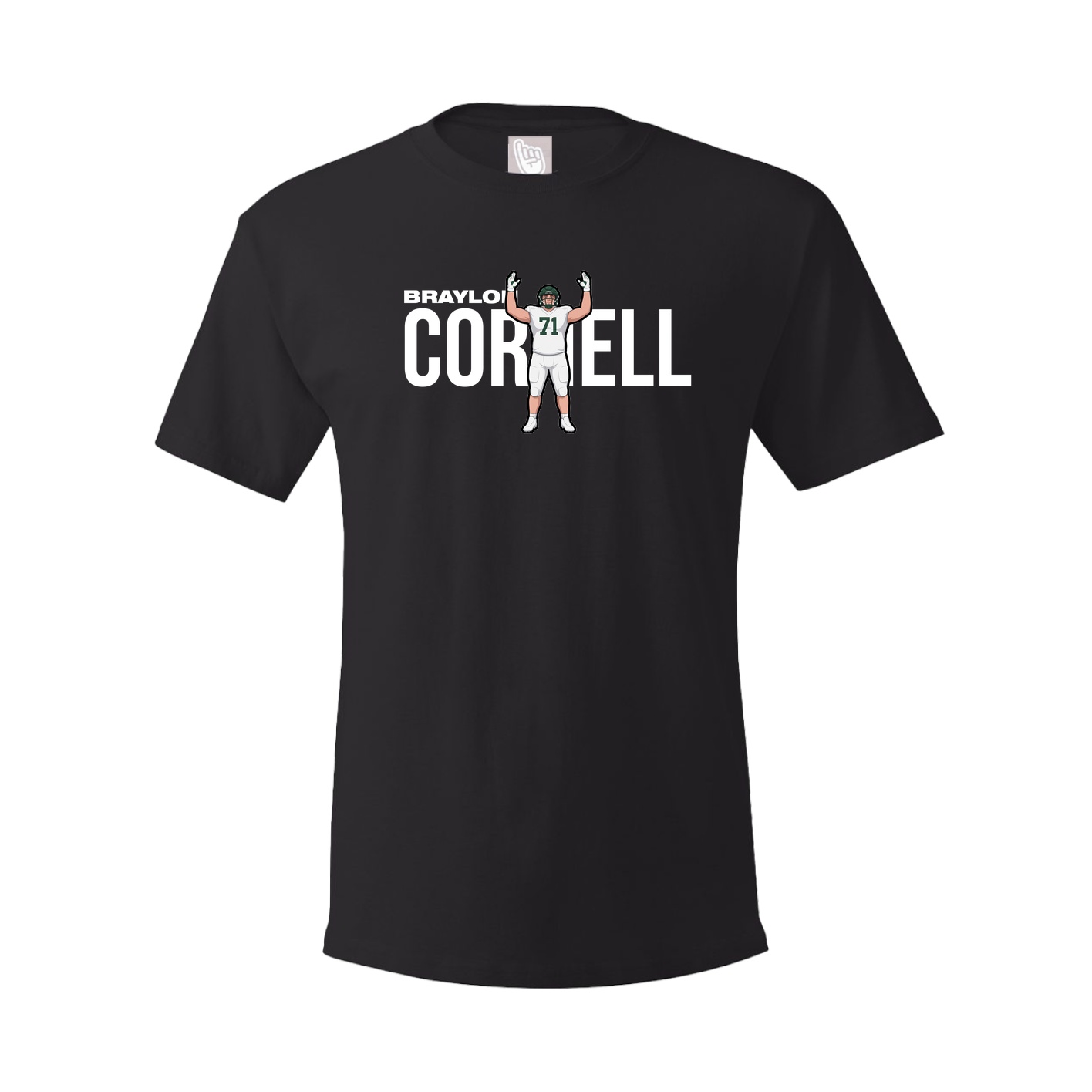 Youth Tee — Player Name in Black