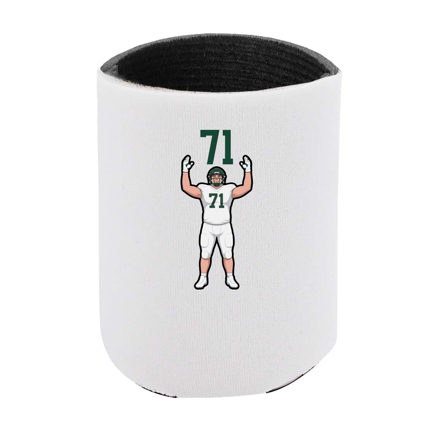 Can Holder — Number Top in White