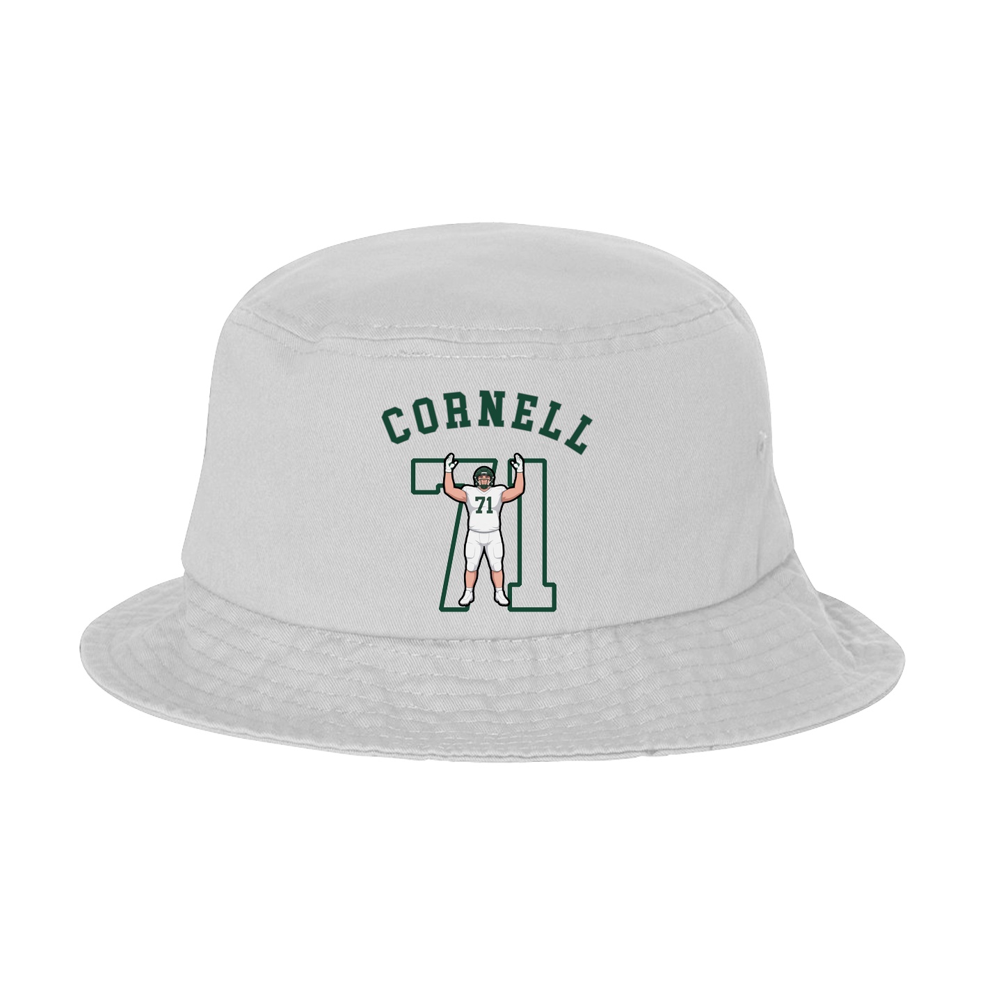 Bucket Cap — Shirsey Arch in White
