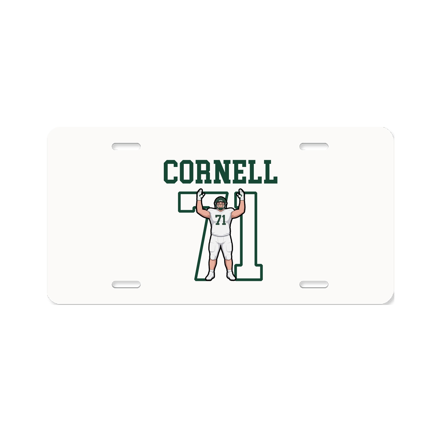 License Plate — Shirsey in Classic