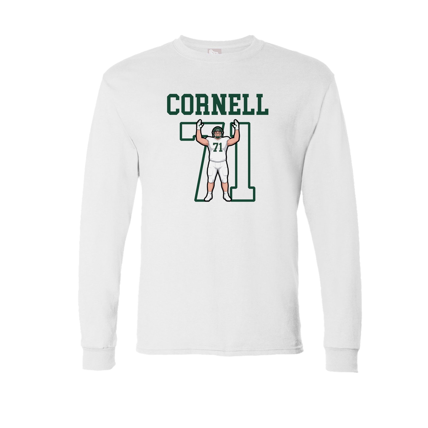 Long Sleeve Tee — Shirsey in White