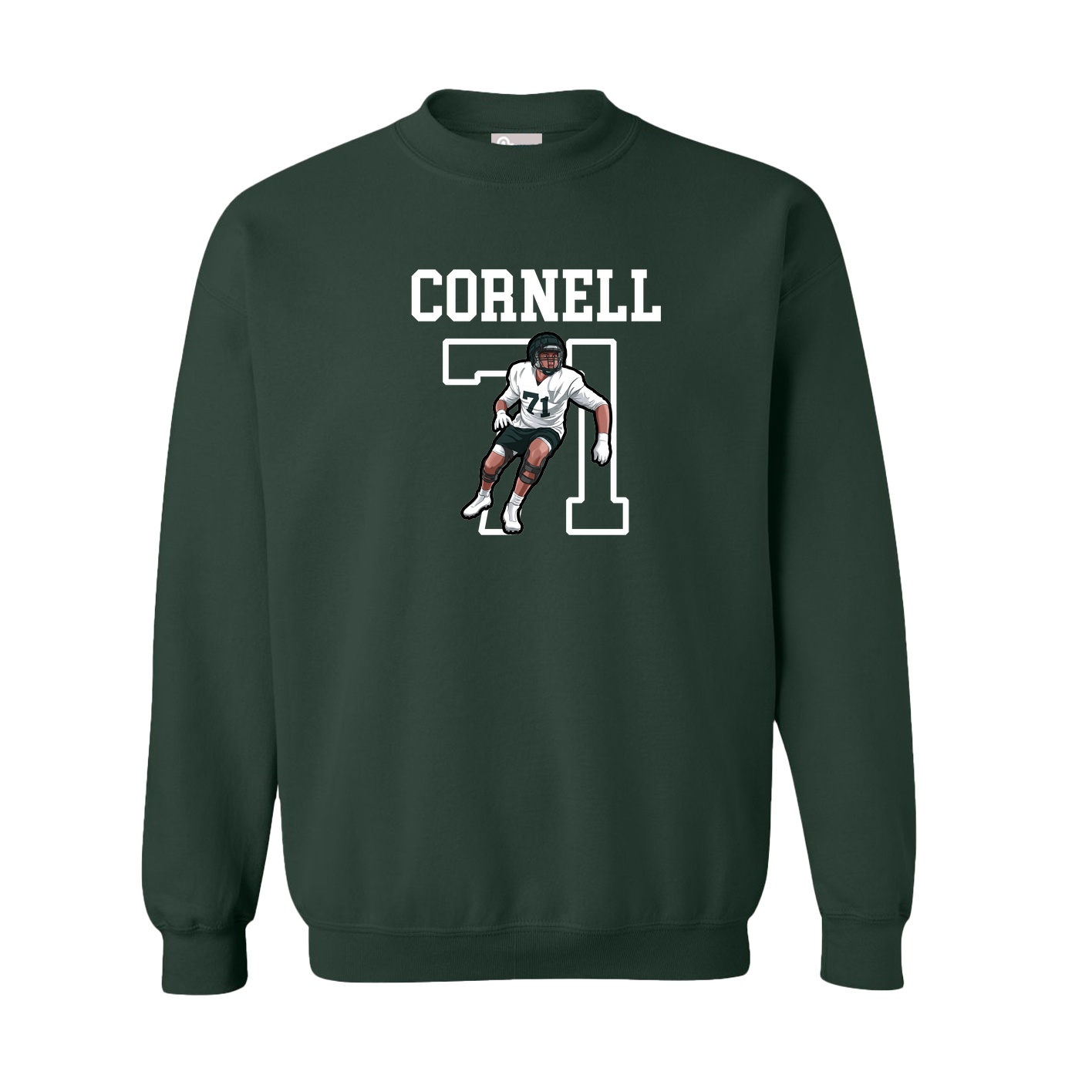 Fleece Crew — Shirsey in Green