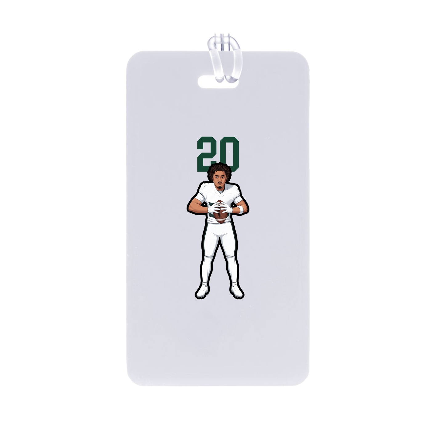 Bag Tag — Number Top in Classic