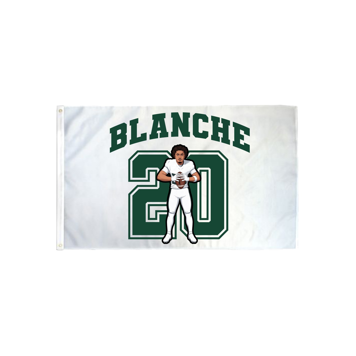 3x5 Flag — Number in Classic
