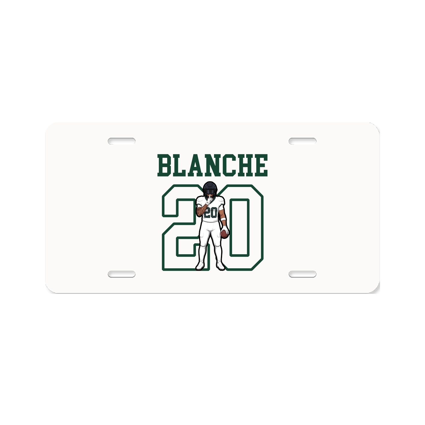 License Plate — Shirsey in Classic