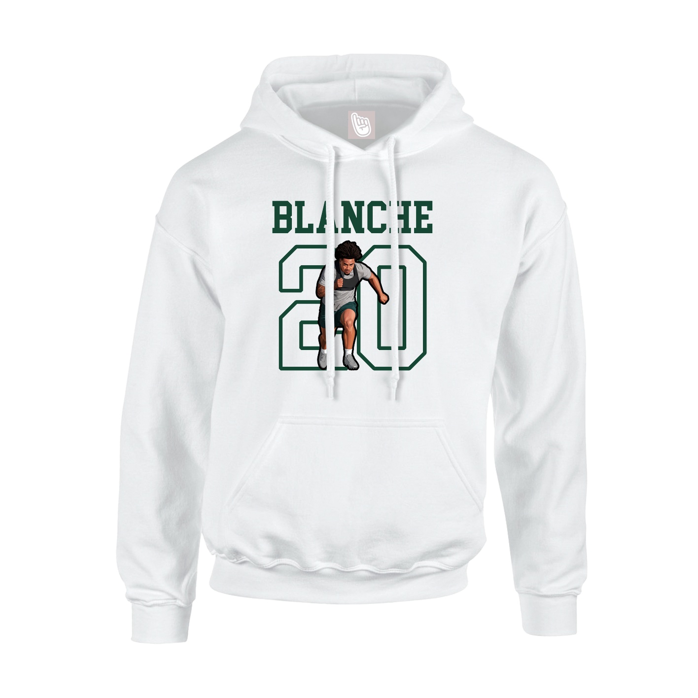 Youth Hoodie — Shirsey in White