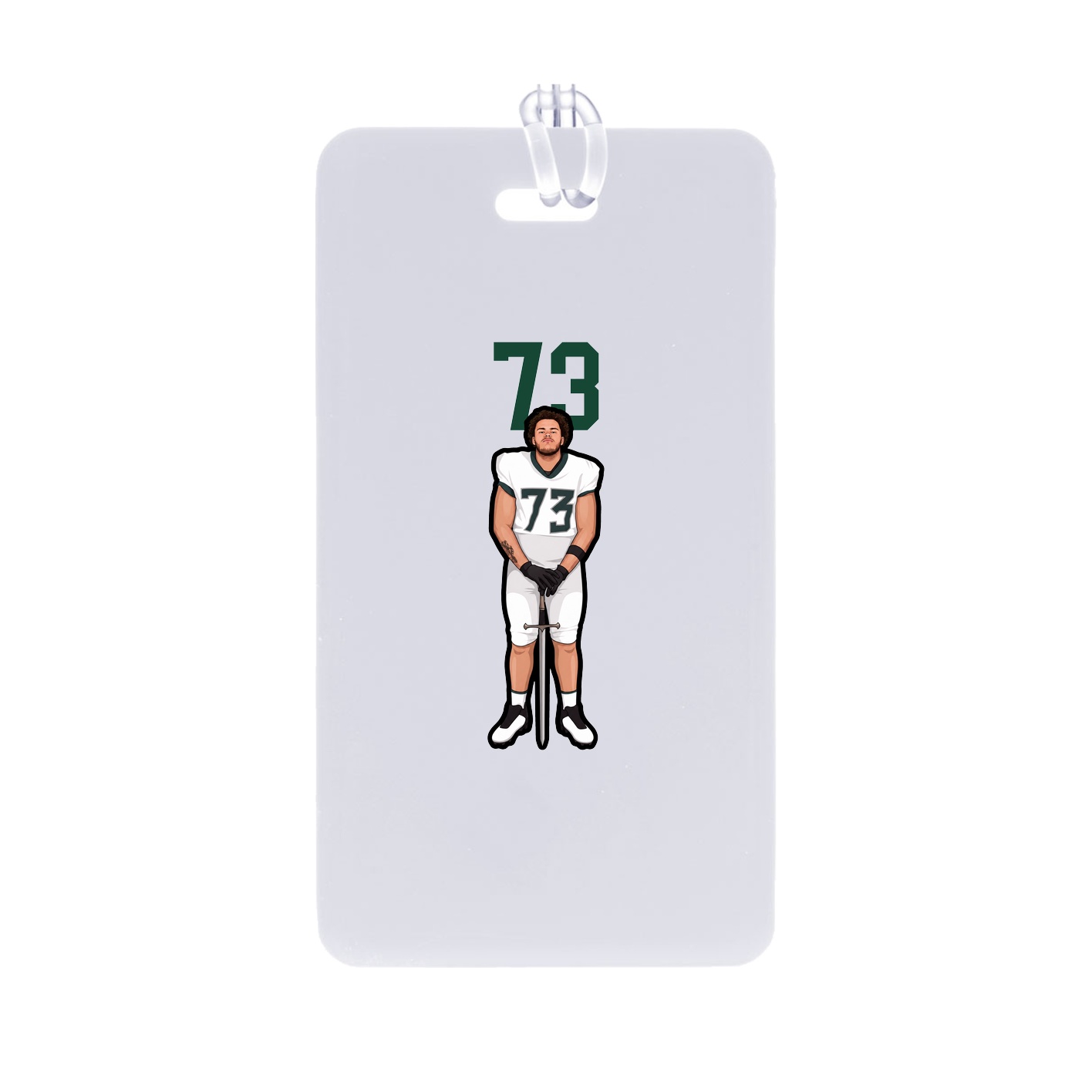 Bag Tag — Number Top in Classic