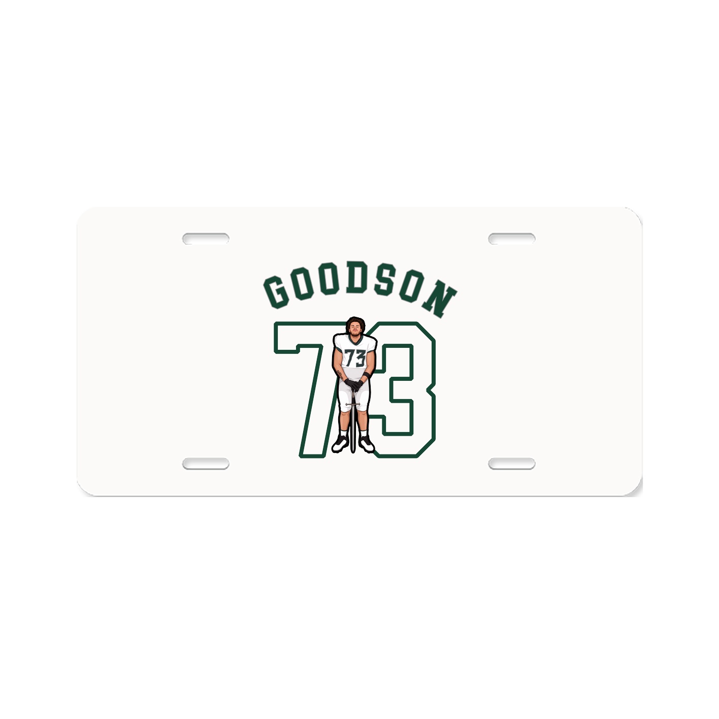License Plate — Shirsey Arch in Classic