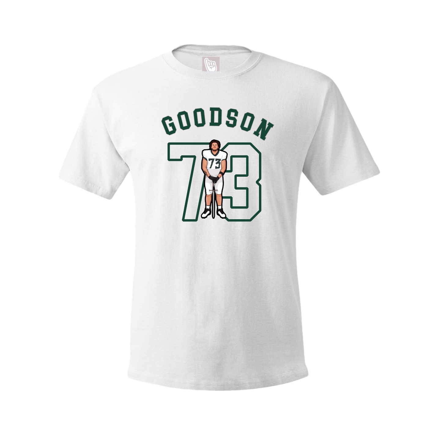 Youth Tee — Shirsey Arch in White