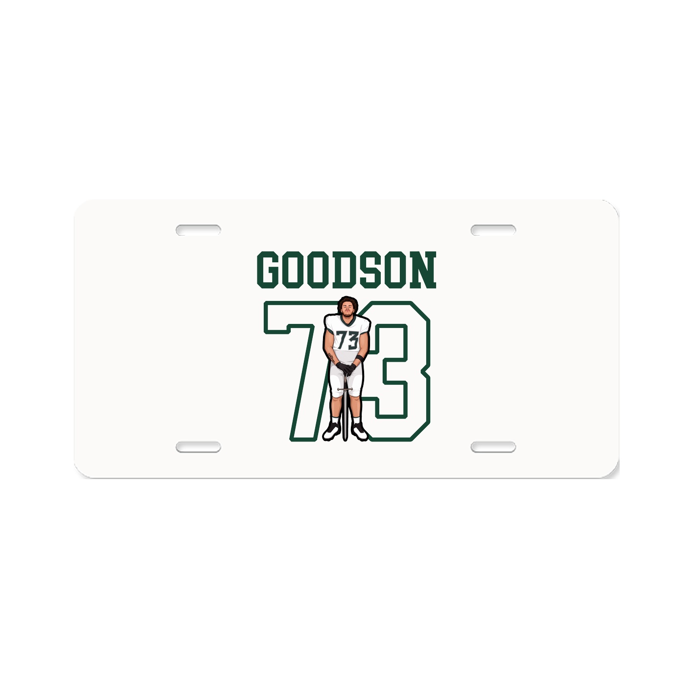 License Plate — Shirsey in Classic