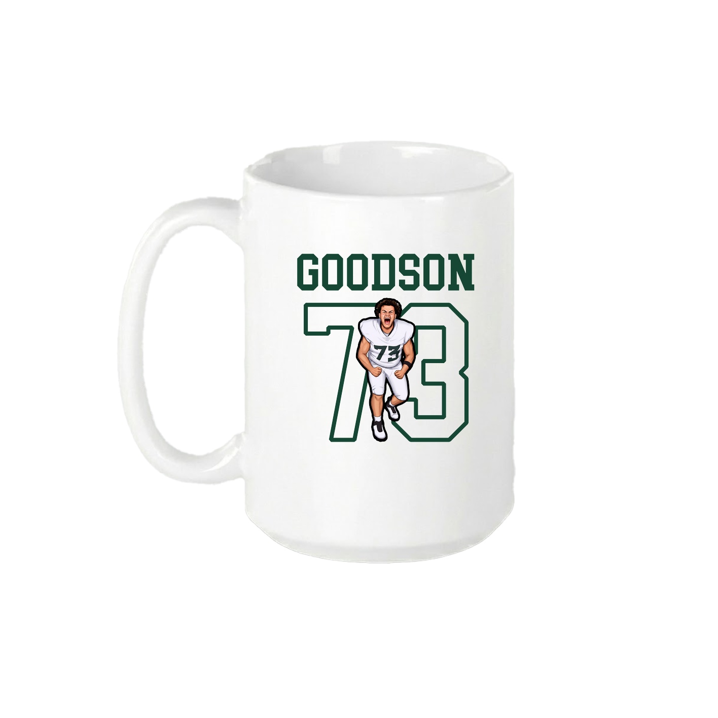 15oz Coffee Mug — Shirsey in White