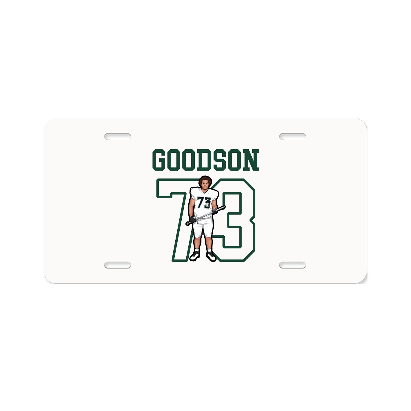 License Plate — Shirsey in Classic