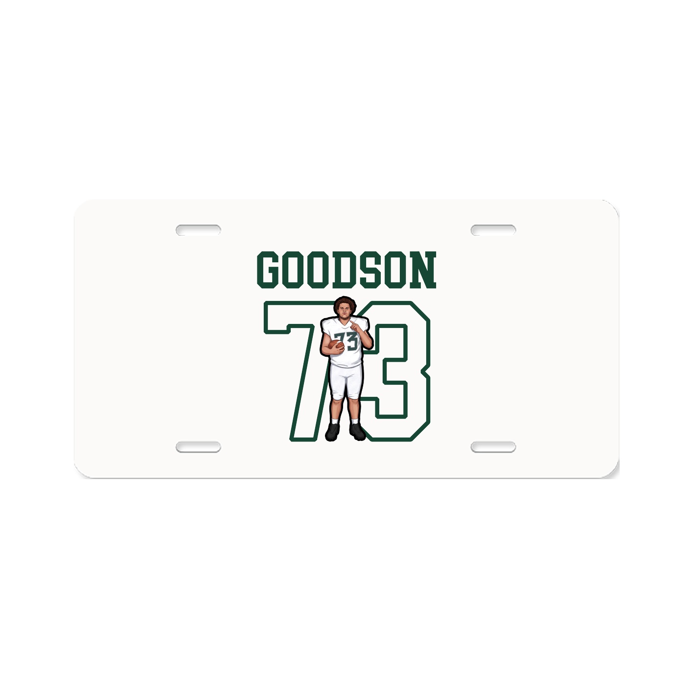 License Plate — Shirsey in Classic