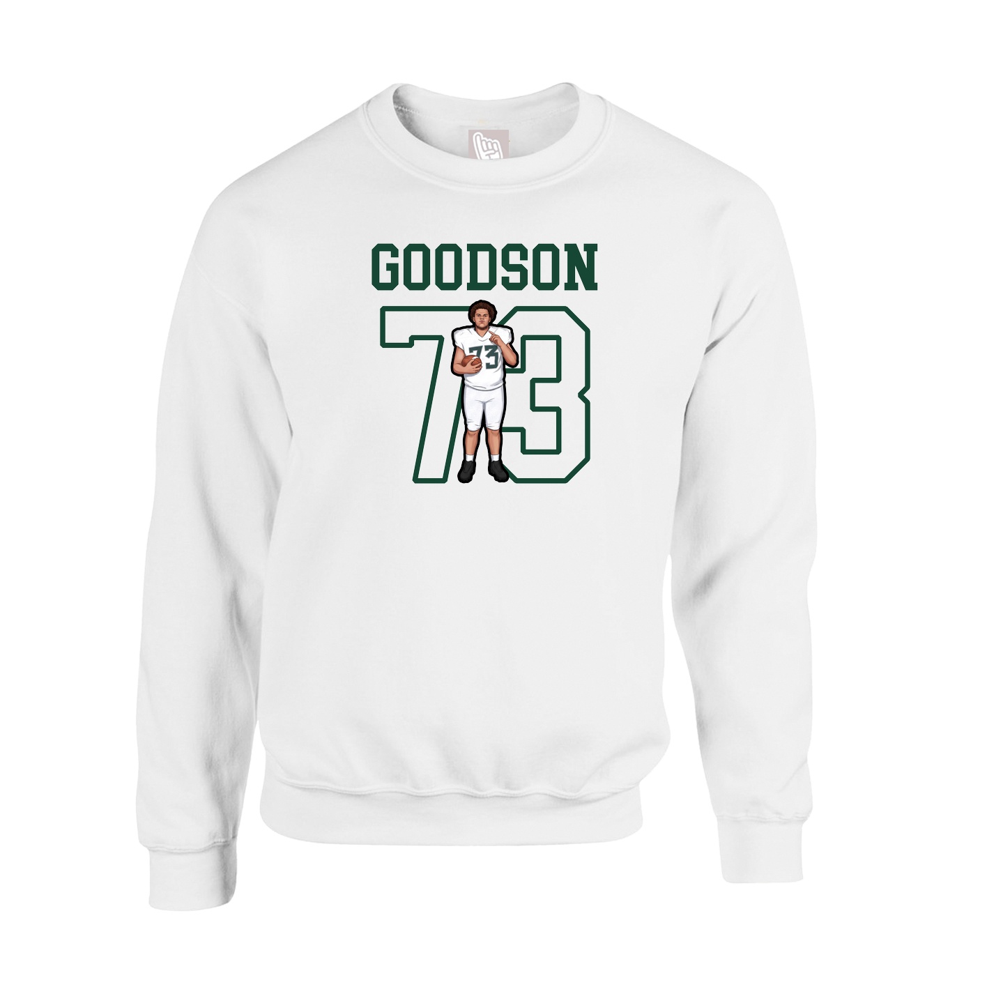 Fleece Crew — Shirsey in White