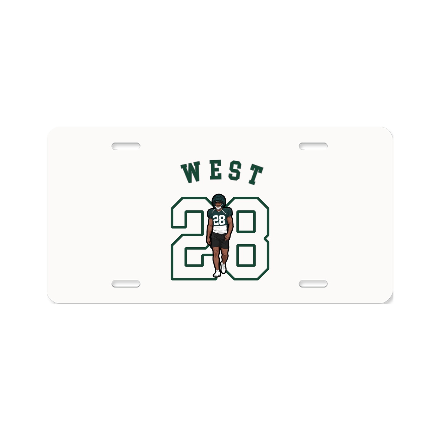 License Plate — Shirsey Arch in Classic