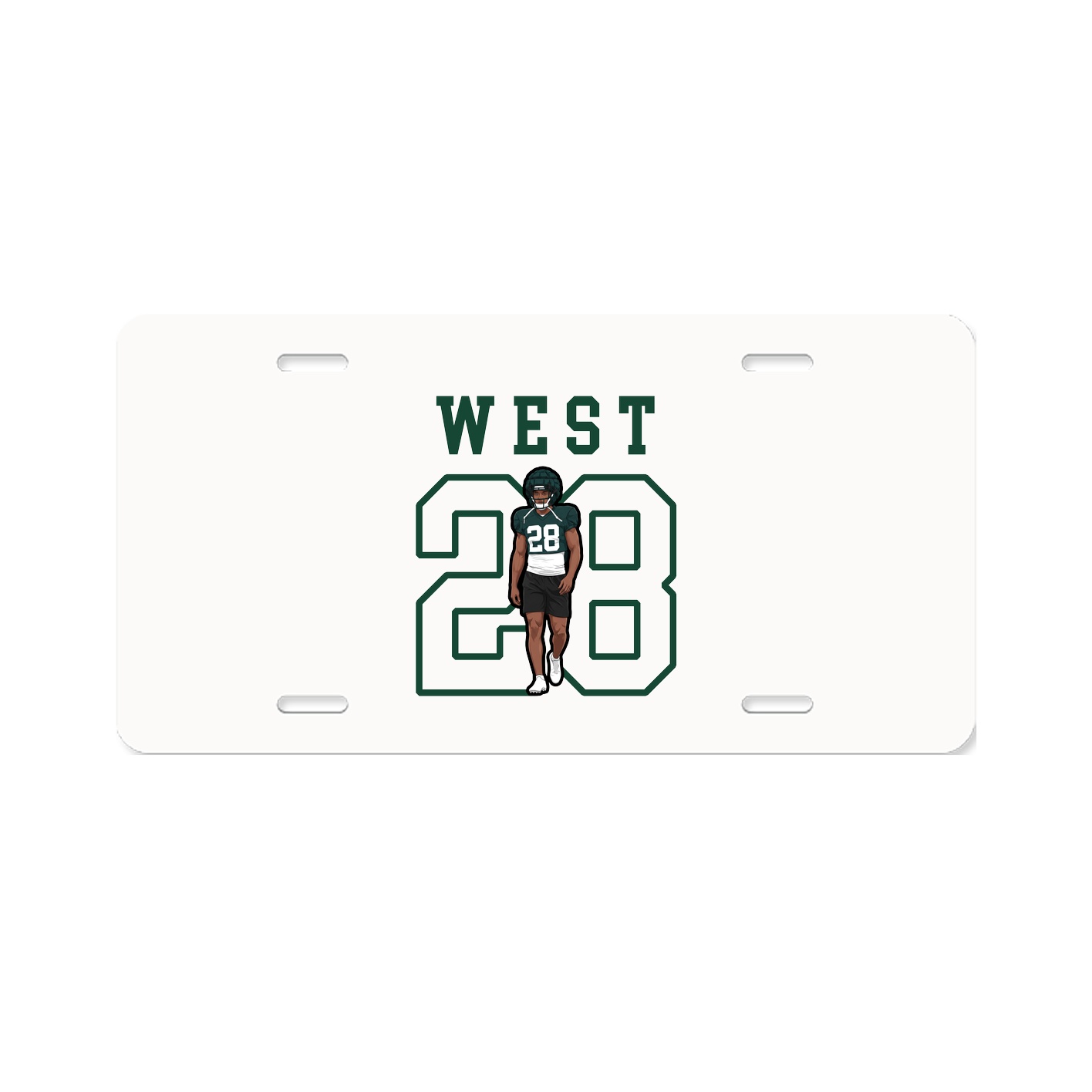 License Plate — Shirsey in Classic