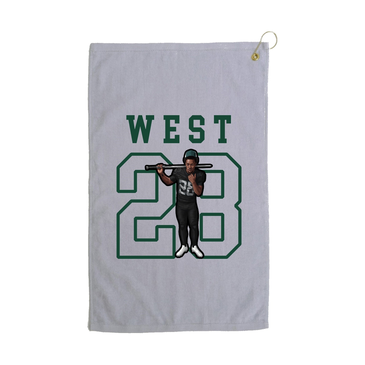 Golf Towel — Shirsey in Grey