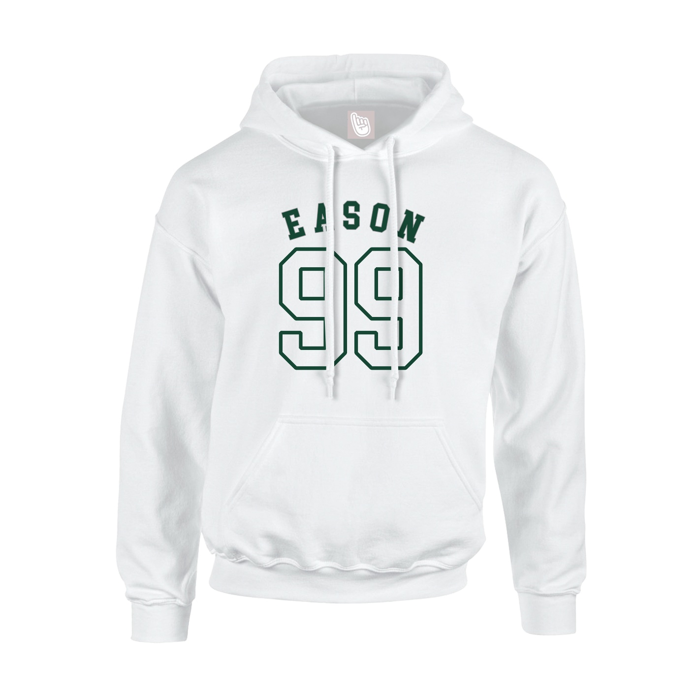 Hoodie — Shirsey Arch in White