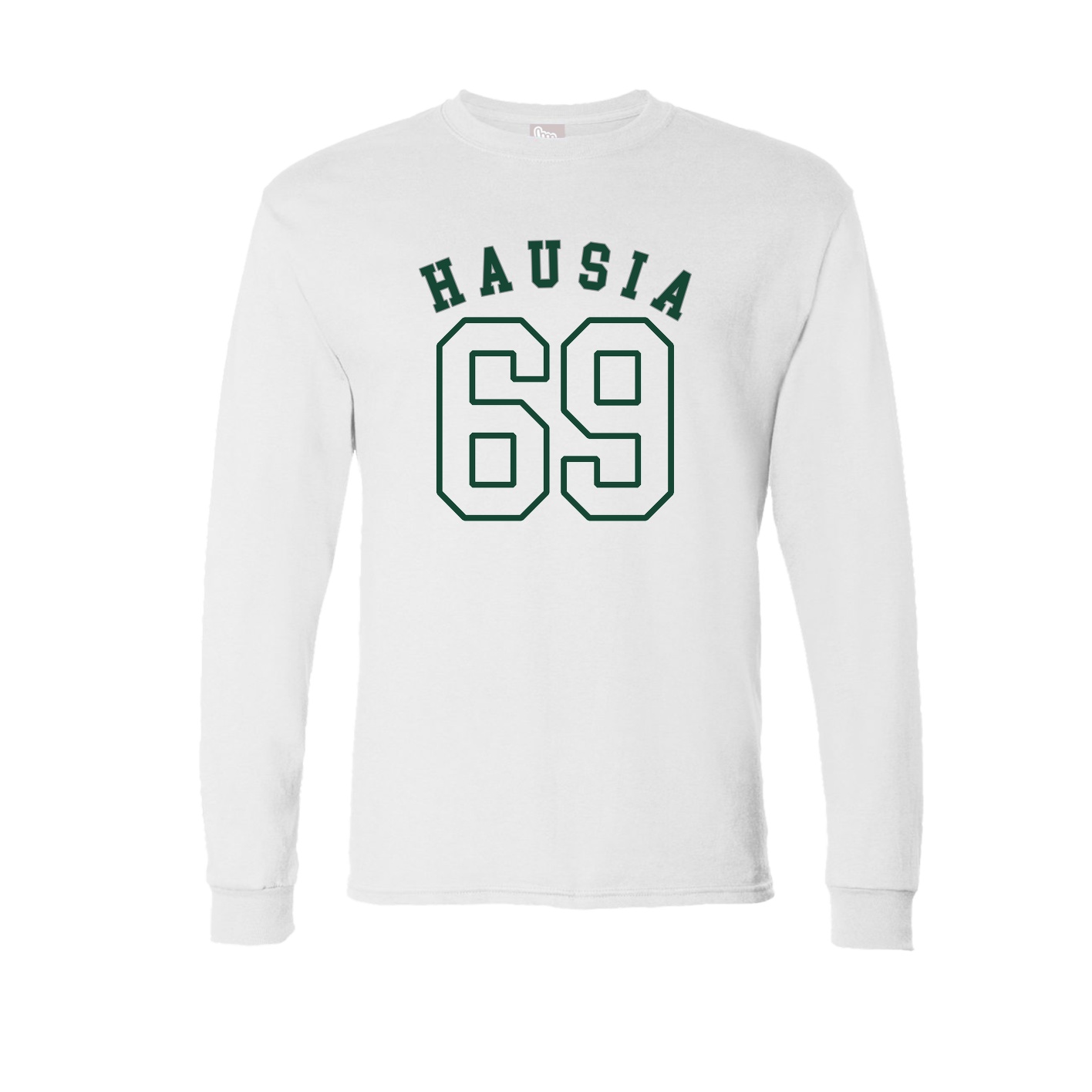 Long Sleeve Tee — Shirsey Arch in White