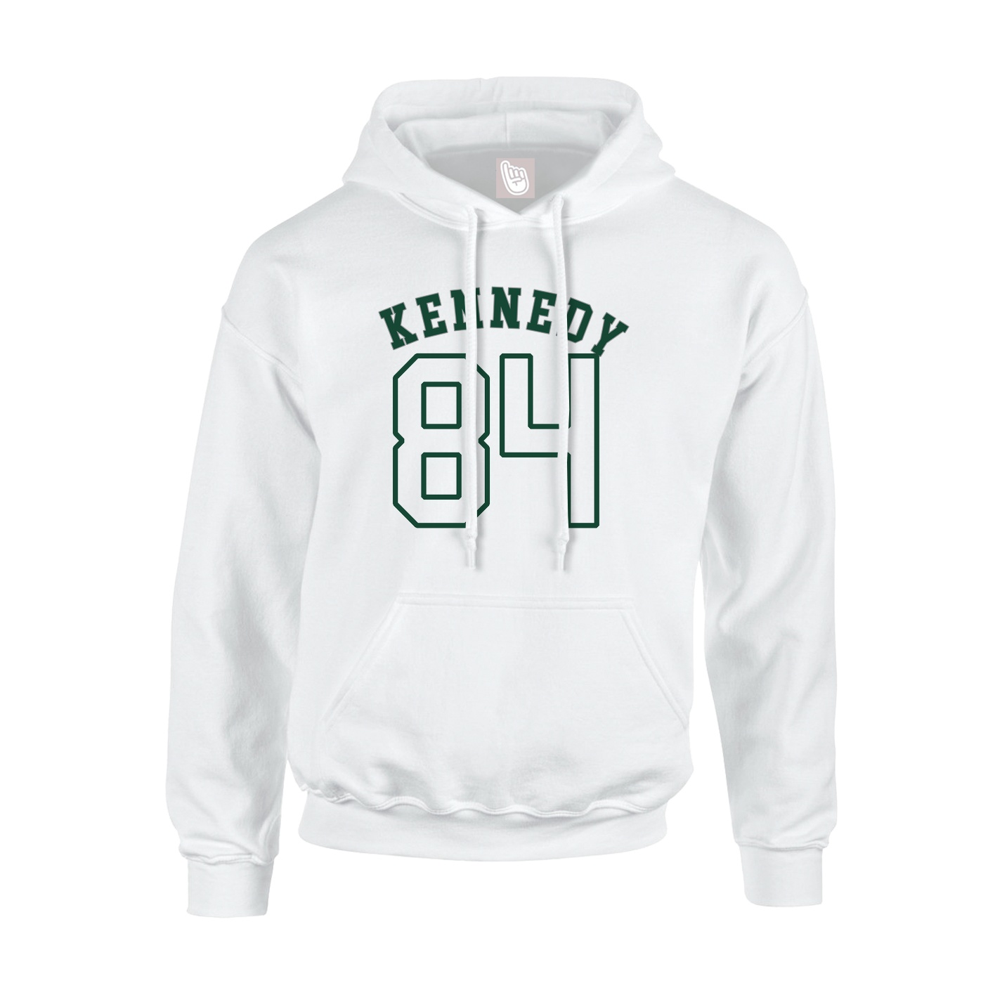 Hoodie — Shirsey Arch in White