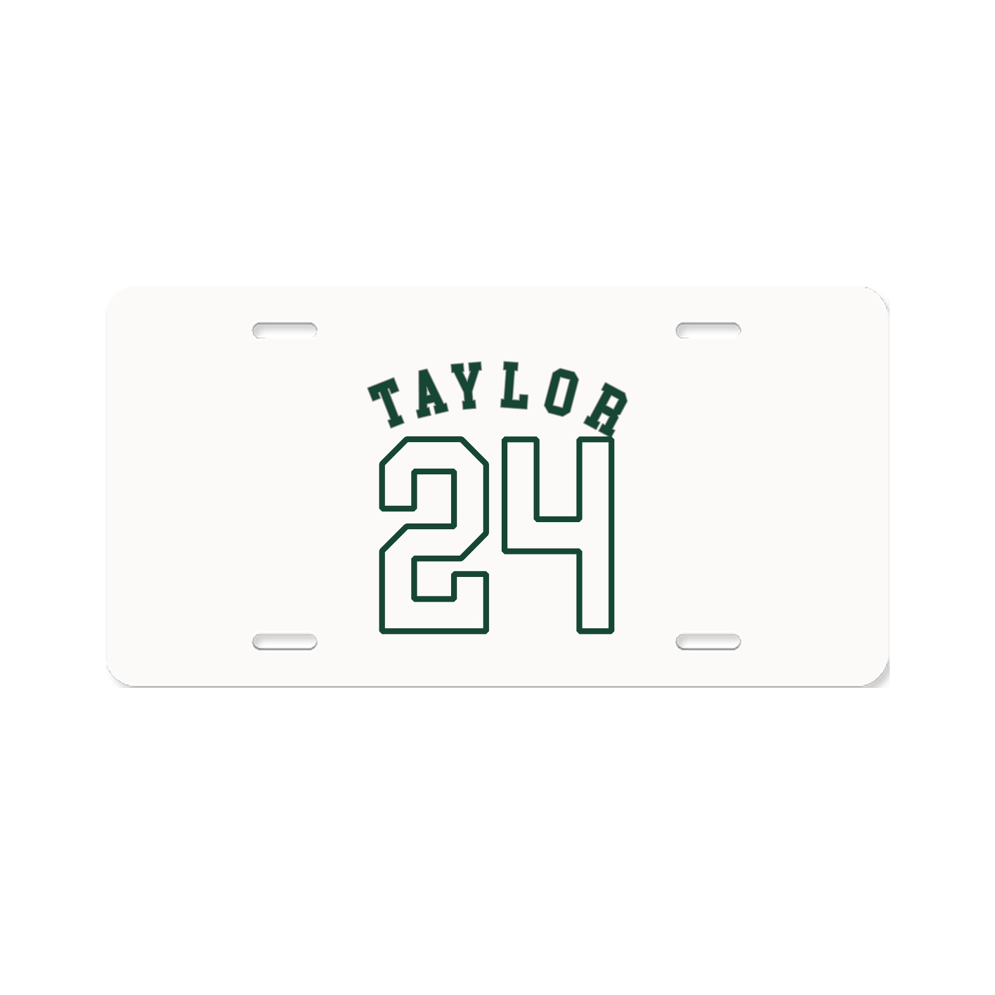 License Plate — Shirsey Arch in Classic