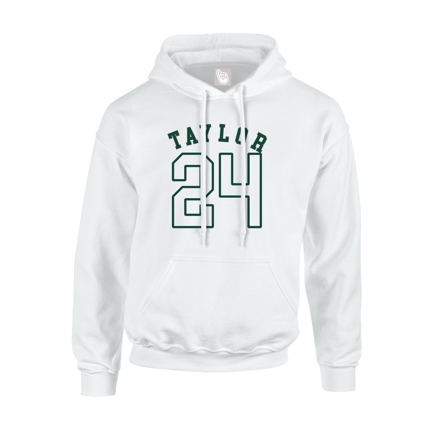 Hoodie — Shirsey Arch in White