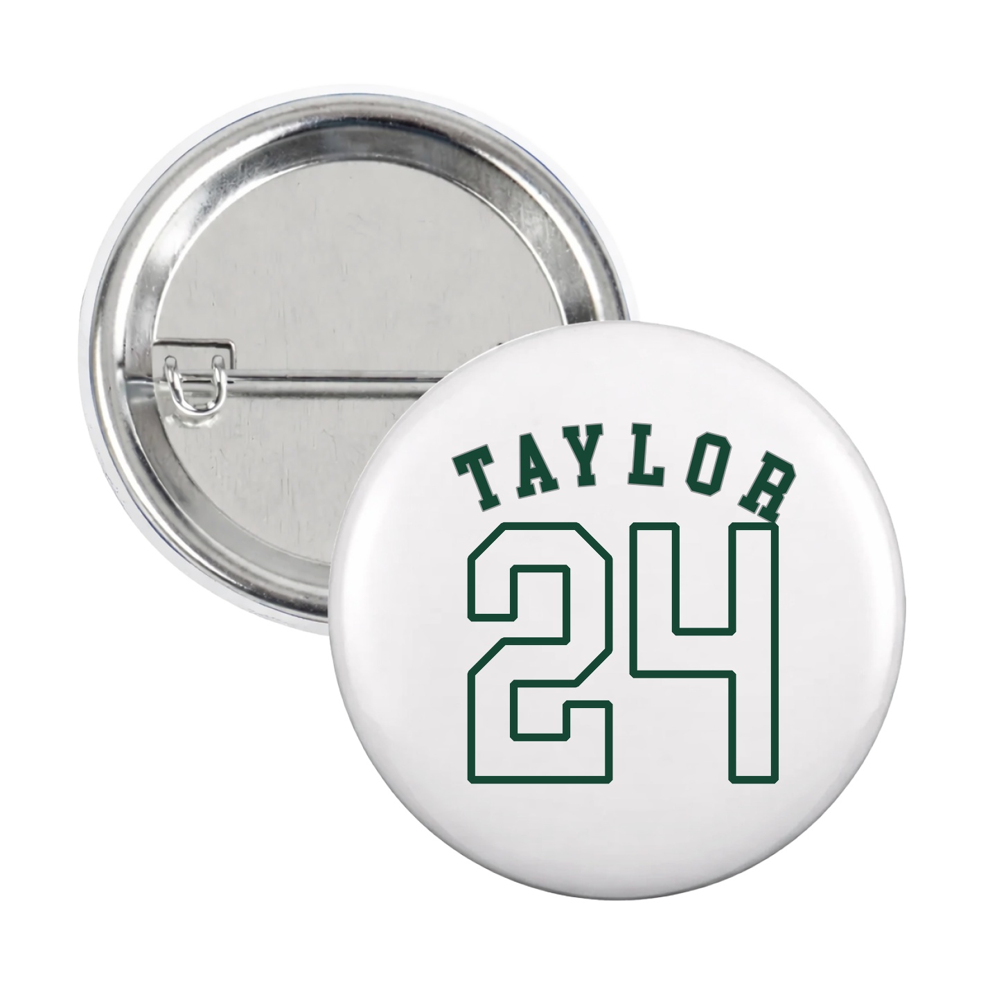 Game Day Button — Shirsey Arch in White