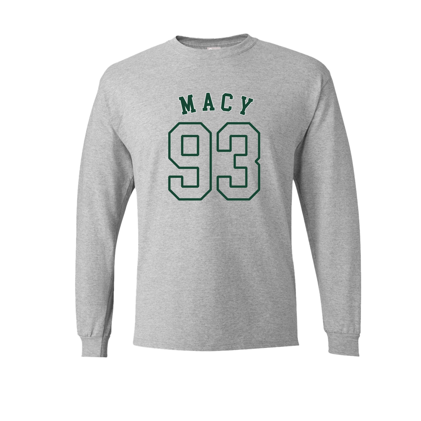 Long Sleeve Tee — Shirsey Arch in Grey