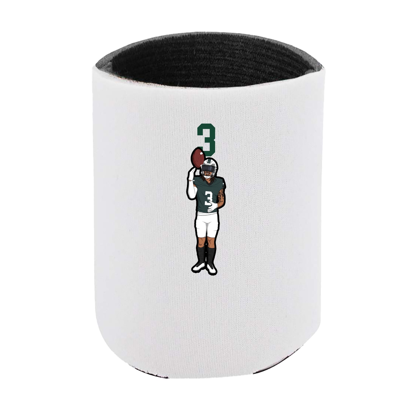 Can Holder — Number Top in White