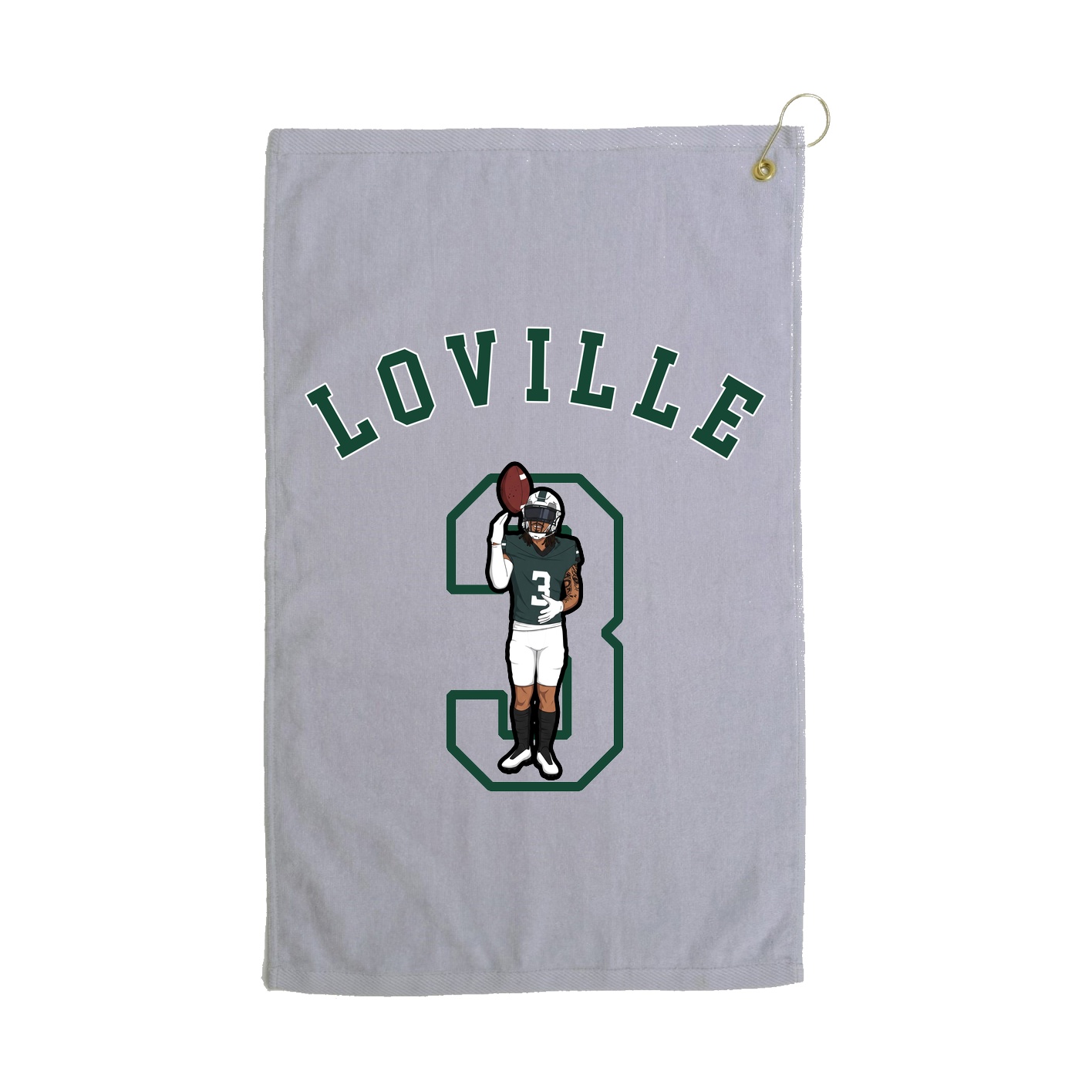 Terry Velour Golf Towel