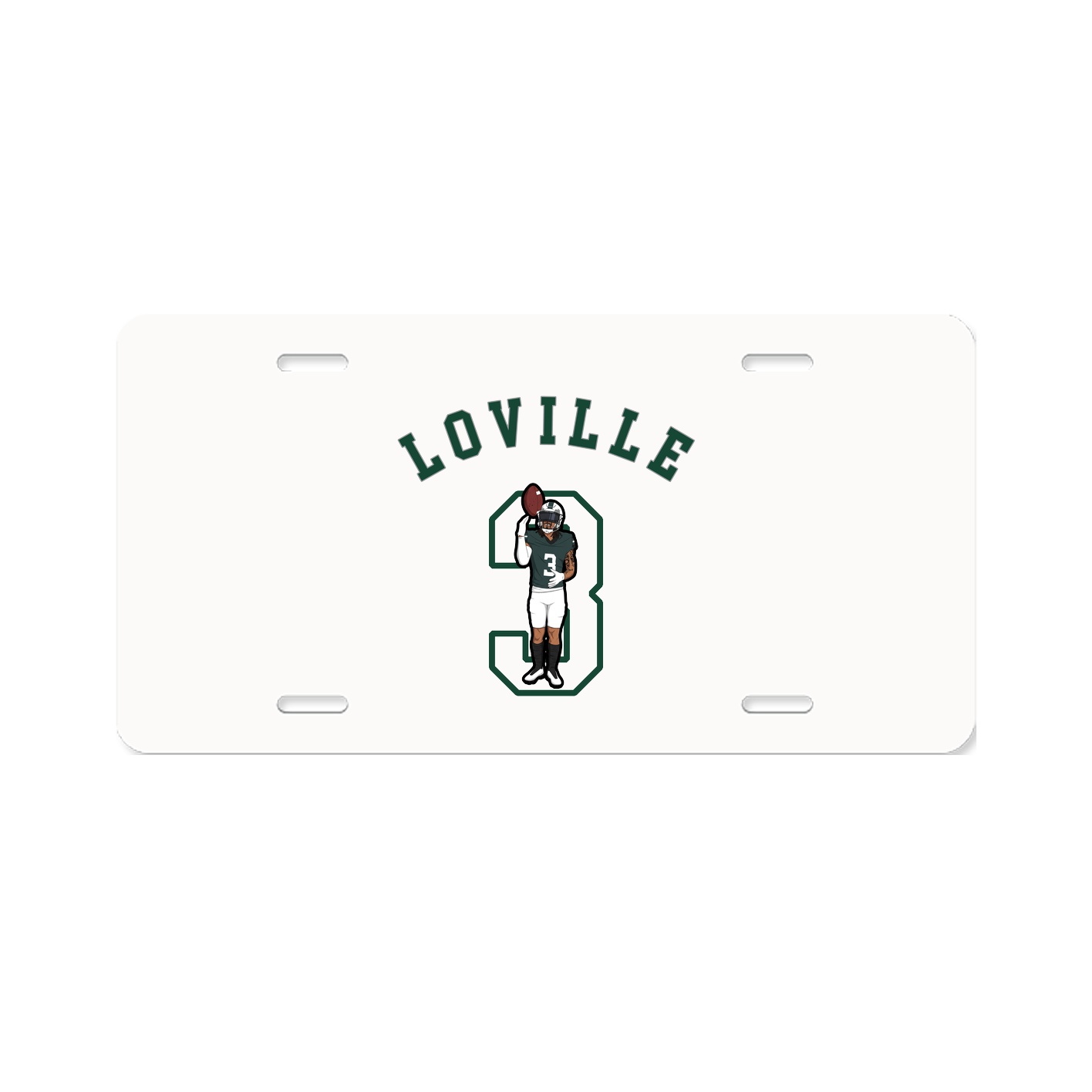 License Plate — Shirsey Arch in Classic