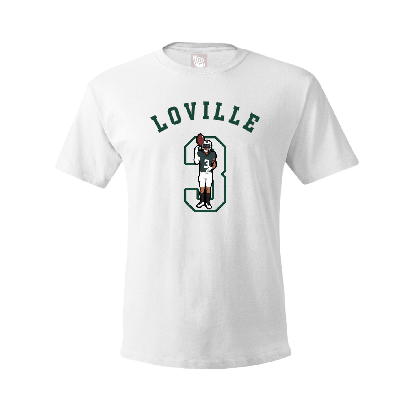 Youth Tee — Shirsey Arch in White