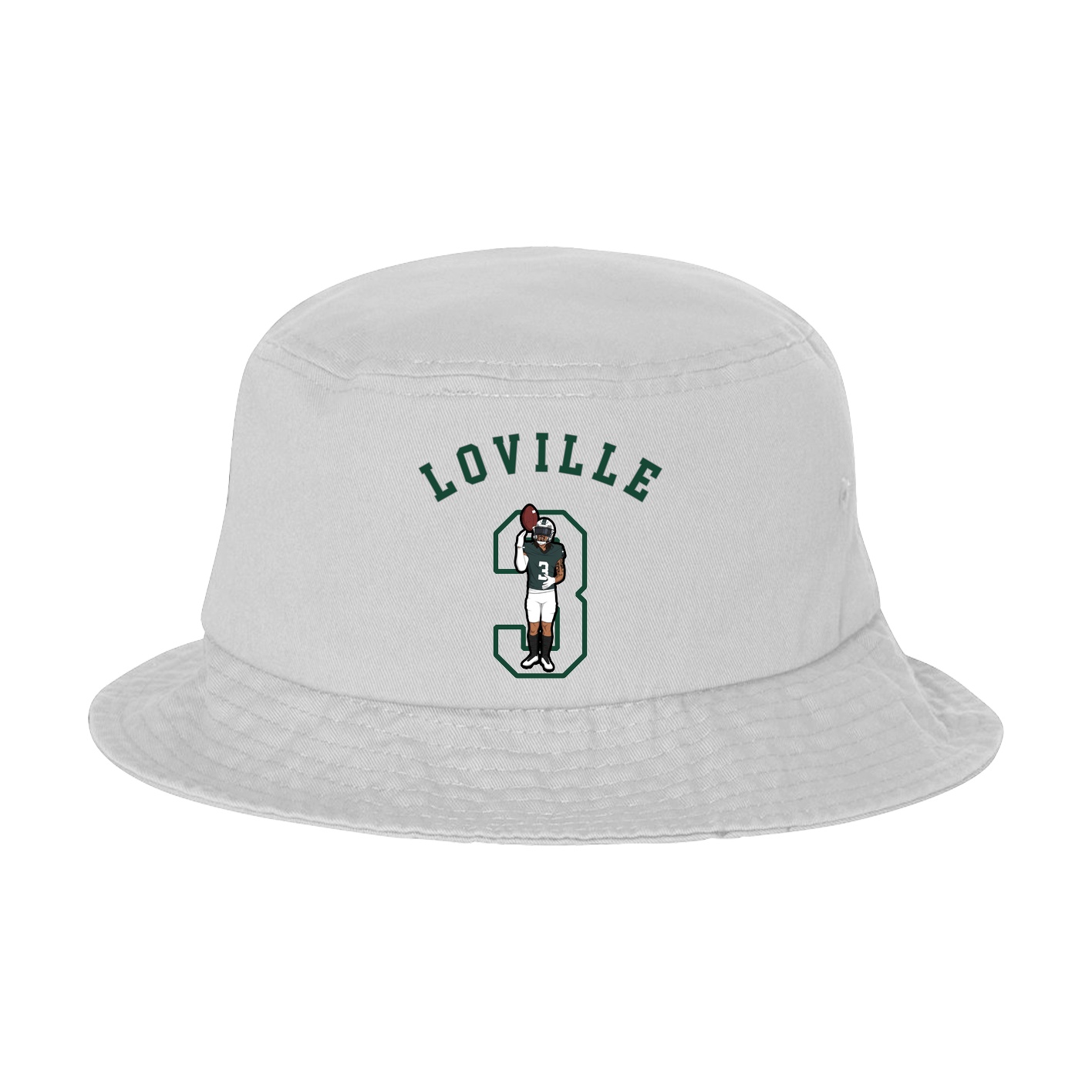 Bucket Cap — Shirsey Arch in White