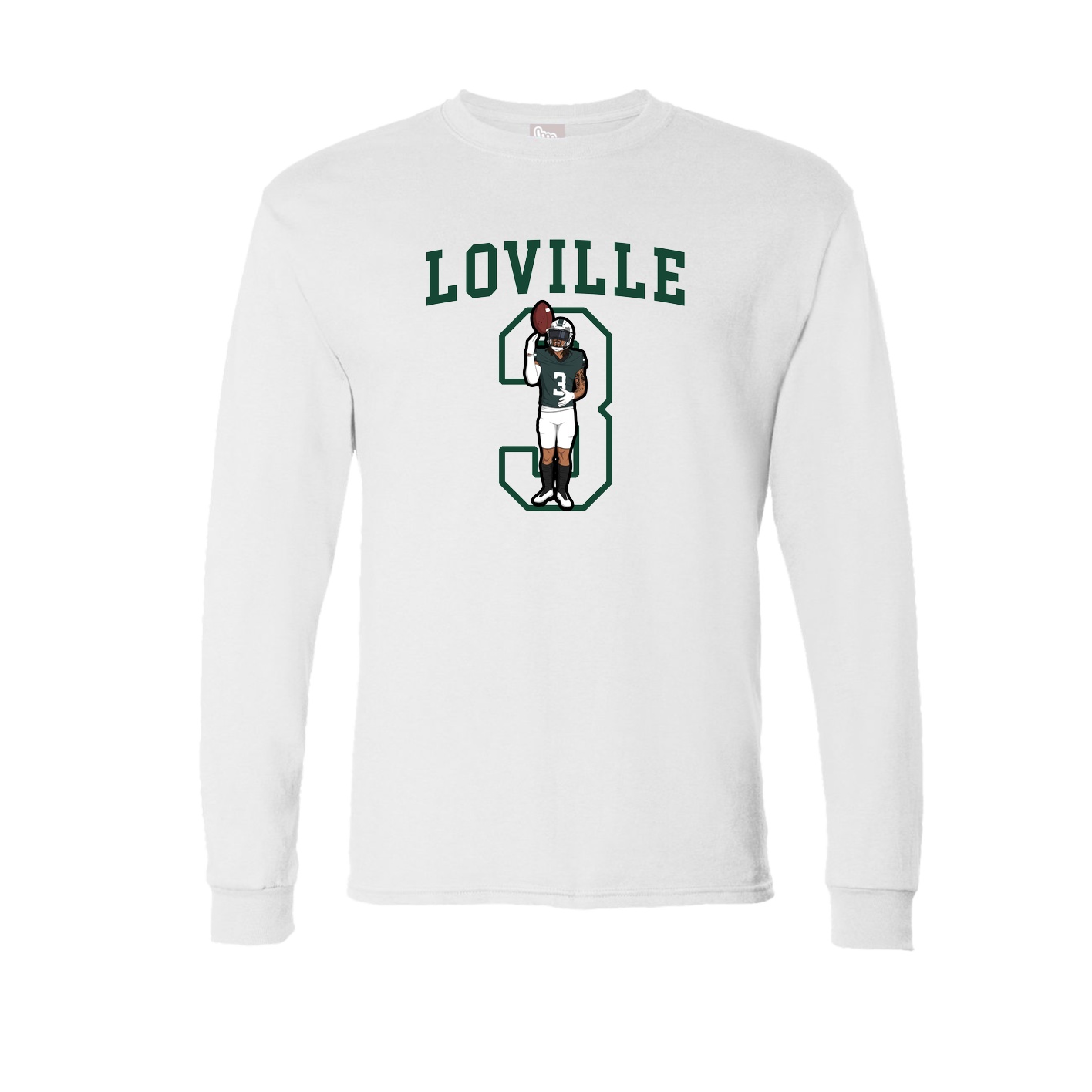 Long Sleeve Tee — Shirsey in White