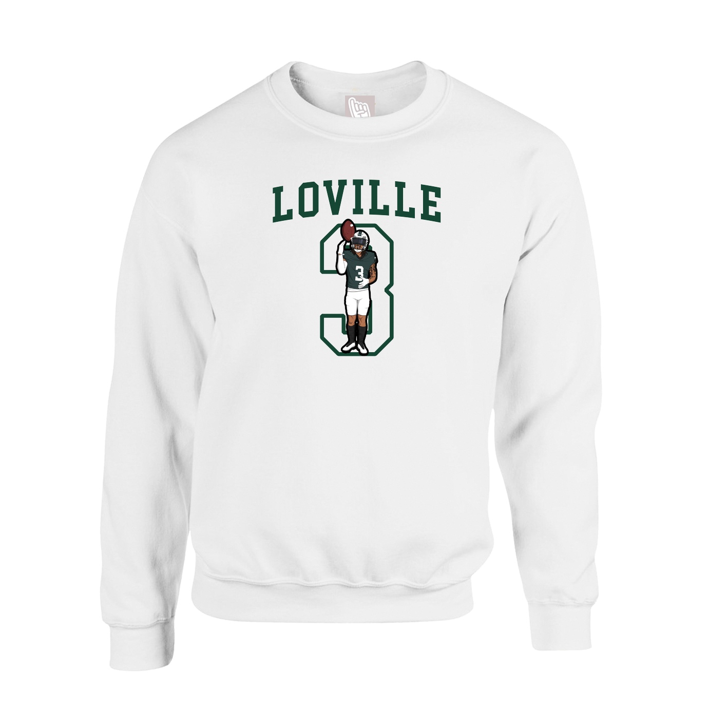 Fleece Crew — Shirsey in White