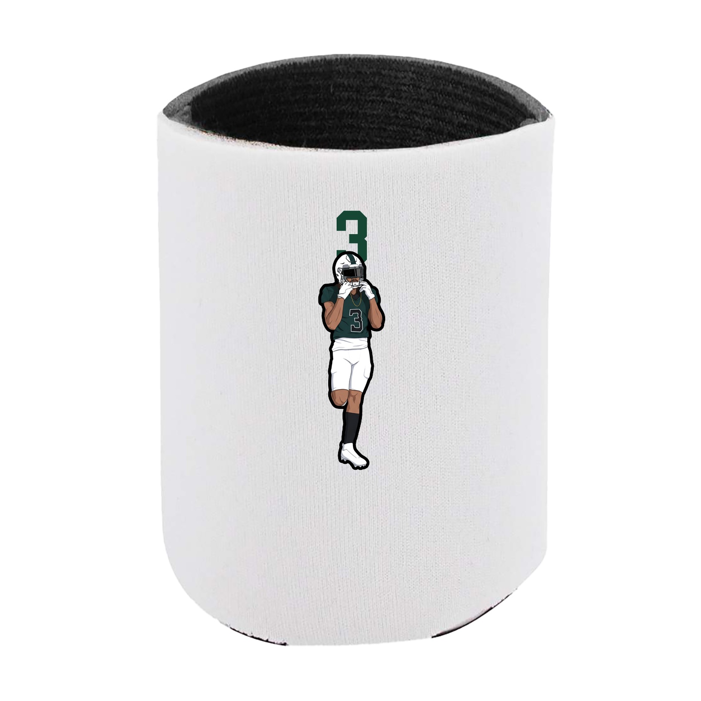 Can Holder — Number Top in White